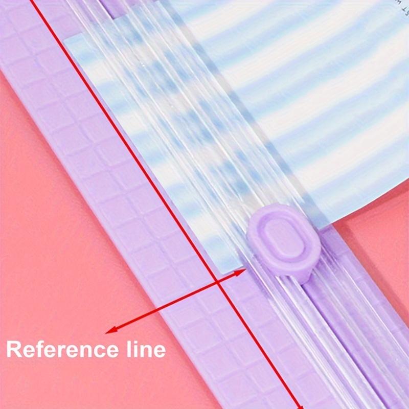 1pc Portable Multifunctional A3 Paper Cutter - Precise Cutting, Random Color, Compact Design, Uncharged, No Electronic Components