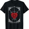 Vintage 3 Of Swords Tarot Card T Shirt