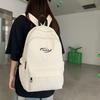 Casual and lightweight ins versatile student schoolbag large-capacity backpack Korean version commuter college student simple backpack