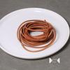 3MM Colored Leather Cord for DIY Jewelry: Round Leather Strip for Bracelet and Necklace Crafting