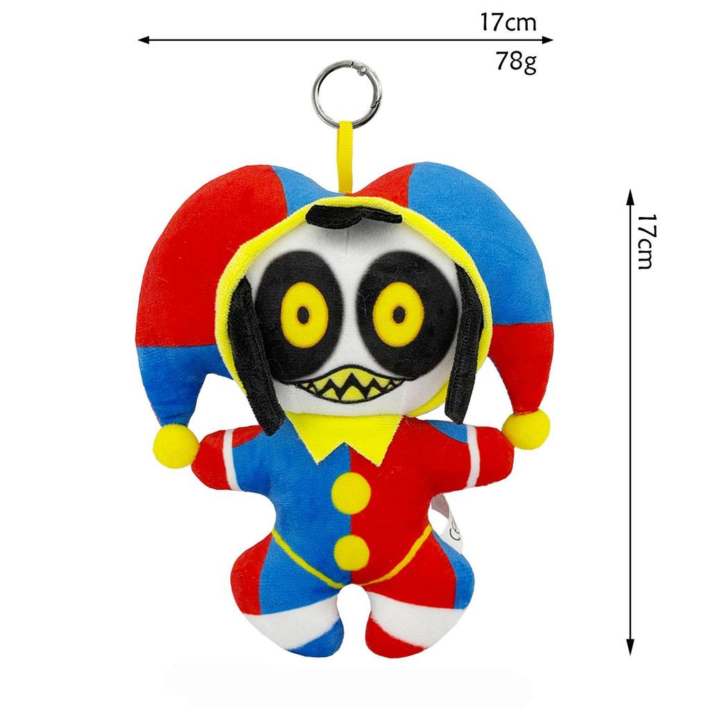 Cyber Circus Clown Plush Toy - Digital Circus Doll Figure