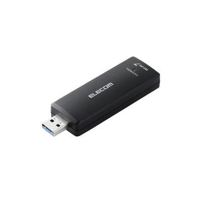 Elecom Wi-Fi7 Wireless LAN Adapter 2880 + 2880 + 688Mbps USB3.0 Compatible WDC-BE28TU3-B
