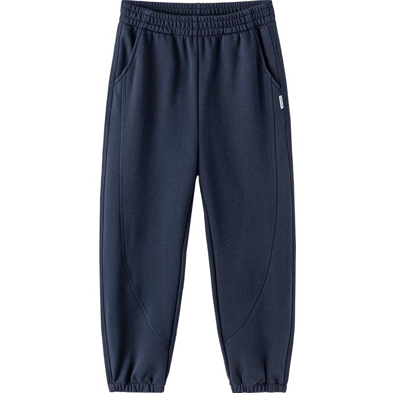 Balabala Kids Unisex Cotton Blend Jogger Pants 130