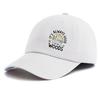 1pc GOOD IN THE WOOD Print Baseball Cap for Adults,Minimalist Retro Style Casual Soft Adjustable Dad Hat,Perfect As Gift
