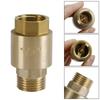 Brass Check Valve G1/2" M To F Thread Non-Return Backflow Prevention