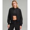 Lululemon Women S reverSible inSulated Bomber Jacket Black