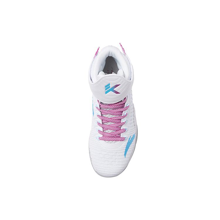 Anta KT3 KT Vintage High top Performance Basketball Shoes Men's White Blue Pink 112031103S-2