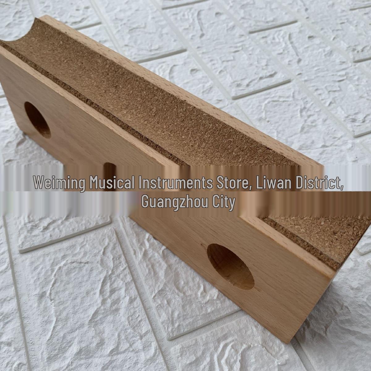 

Electric Guitar & Bass Neck Rest with Nut Wooden Guitar Neck Rest