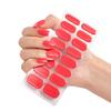 1 Set Gel Nail Strips Full Wrap Stickers Self Adhesive Art Decals Easy Removal Nail Stickers for Strengthening Nails