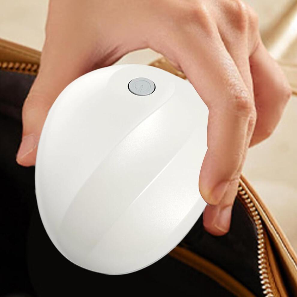Electric Scalp Scrubber Cordless Handheld Scalp Massager Type-C Rechargeable White Compact Design For Shower Spa