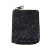 New Sequined Laser Gradual Change Color Short Zipper Small Wallet, Wallet