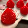 Soft Strawberry Squeeze Toys Fruit Slow Rebound Stress Relief Toy For Adults Squeeze Anti-Anxiety Sensory Fidget Toy