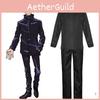 Elegant Jujutsu Kaisen Gojo Satoru Costume Outfit Featuring Comfortable School Uniform Design