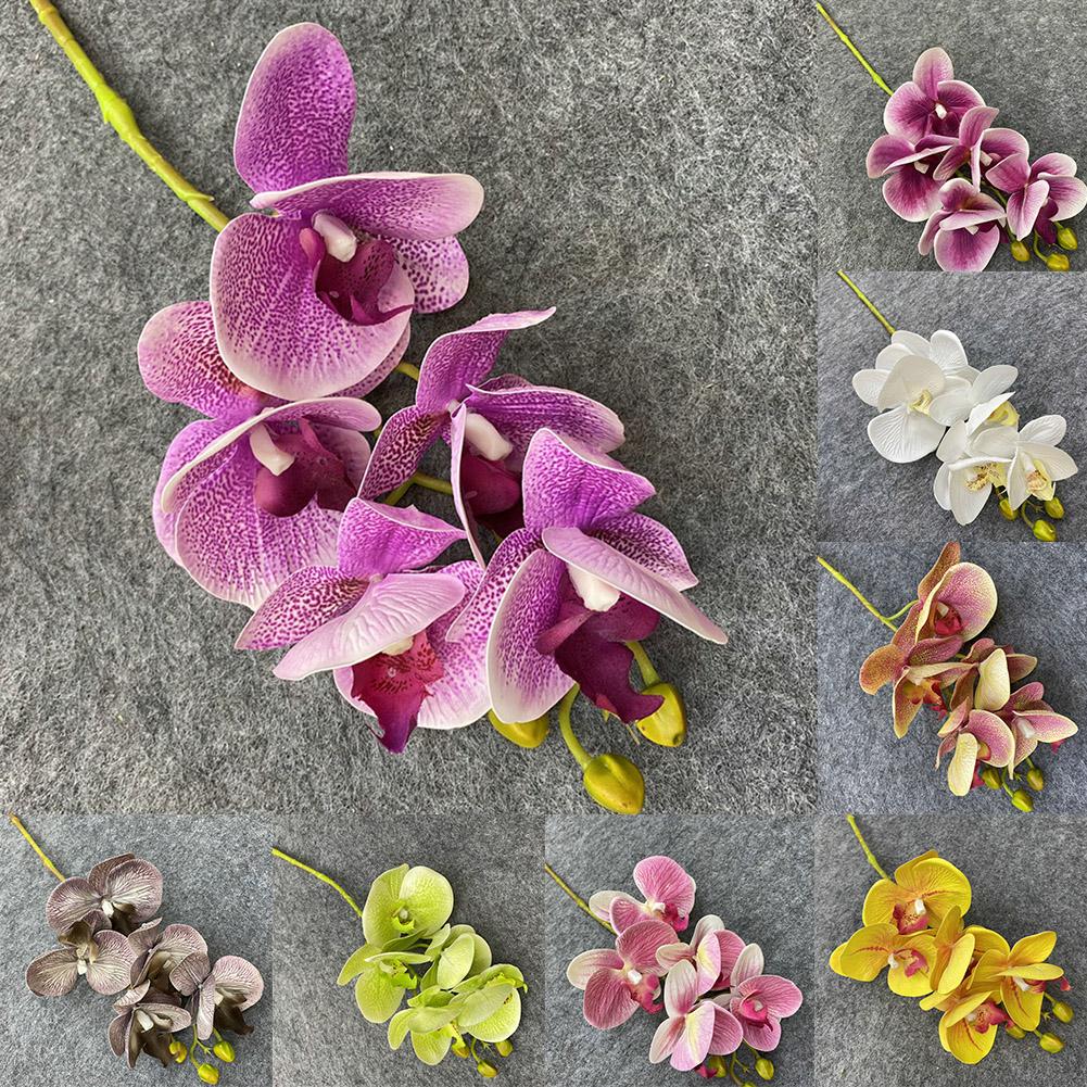 Decoración de orquídeas mariposa artificiales Detalles del diseño