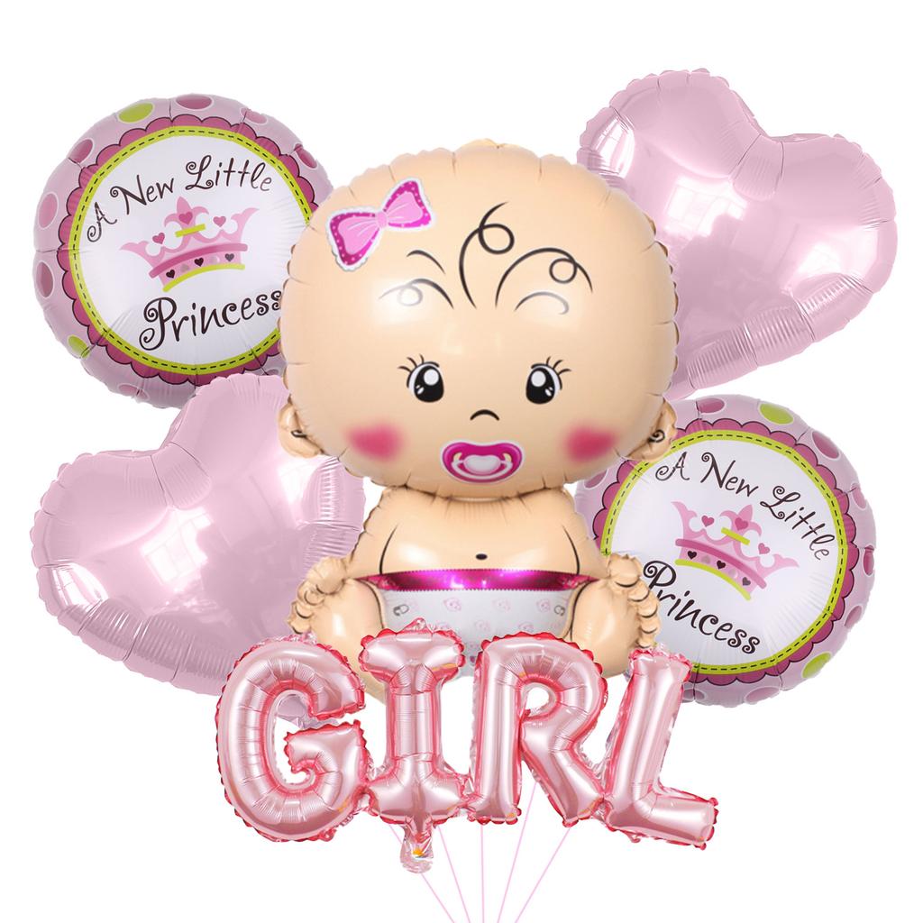 Erster Geburtstag Arrangement Babyparty Baby Aluminiumfolienballon Set Baby Geburtstagsballon Dekoration