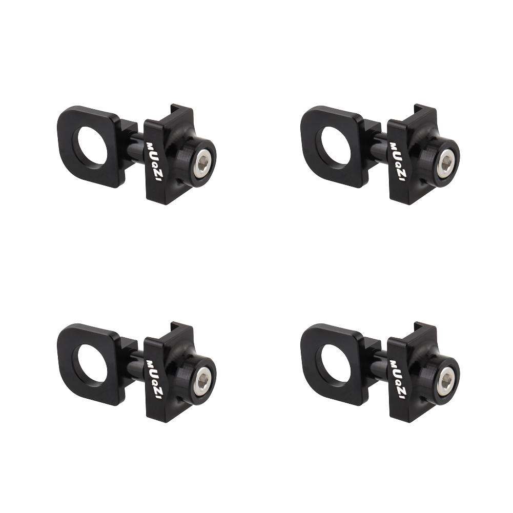 5-1PC Bicycle Chain Adjuster Aluminum Alloy CNC Bike Chain Tension Bolt Screw DIY Modification for Single Speed Bicycle Parts