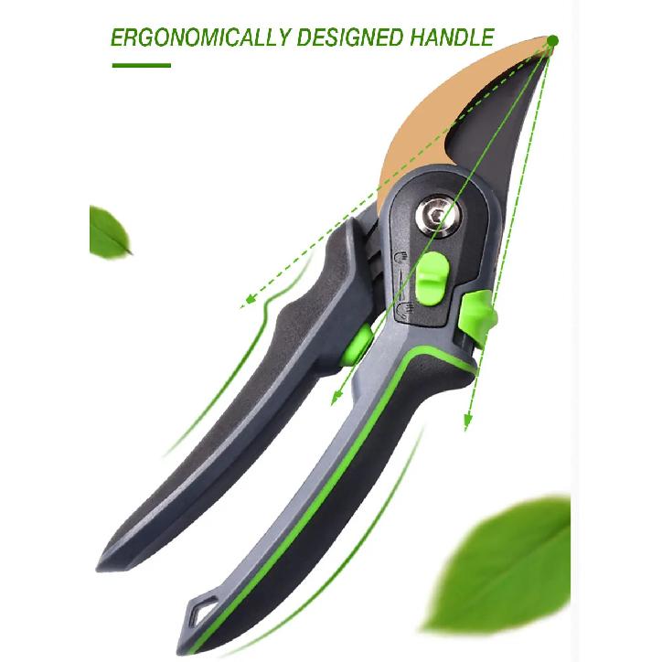 Garden Pruning Shears Stainless Steel Pruning Tools Garden Tools Scissors Cutter Fruit Picking Weed Home Potted Branches Pruner