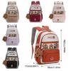 Cartoon Capybara Backpack Casual Style Casual Shoulder Bag Trendy School Bag  Travel
