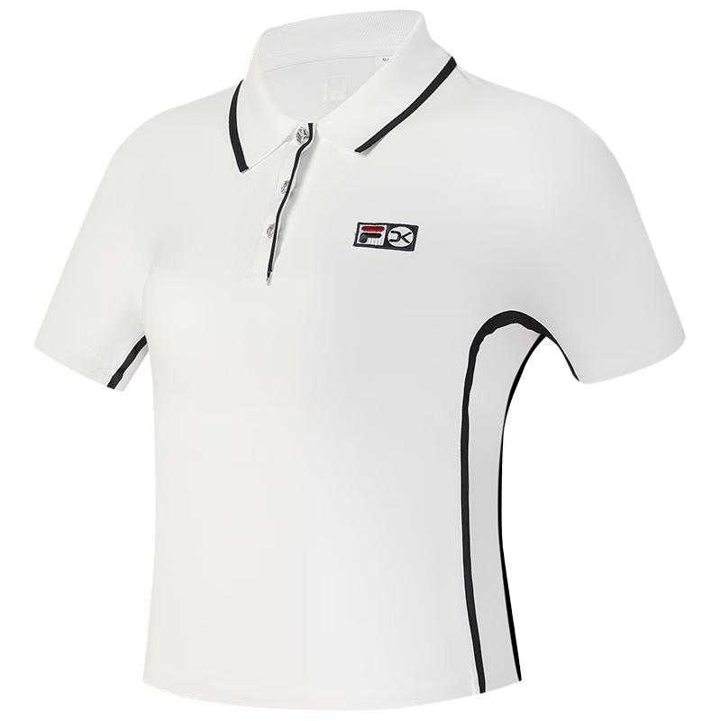 FILA Women s Knit Short Sleeve Polo Shirt XL