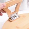 Sofa Tray Natural Bamboo Sofa Armrest Clip-On Tray Portable Table Phone Holder Snack Tray for Remote Control/Coffee/Snacks
