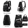 Stray Kids Backpack Lunch Bag Pencil Case Oxford Cloth Student Set For Daily Use
