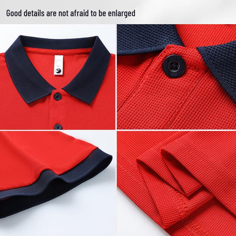 QIANYIYANG Summer Polo Work T-Shirt
