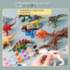 Cartoon Dinosaur DIY Painting Animal Dinosaur Doll Hand-made Graffiti Dinosaur  Home Decor