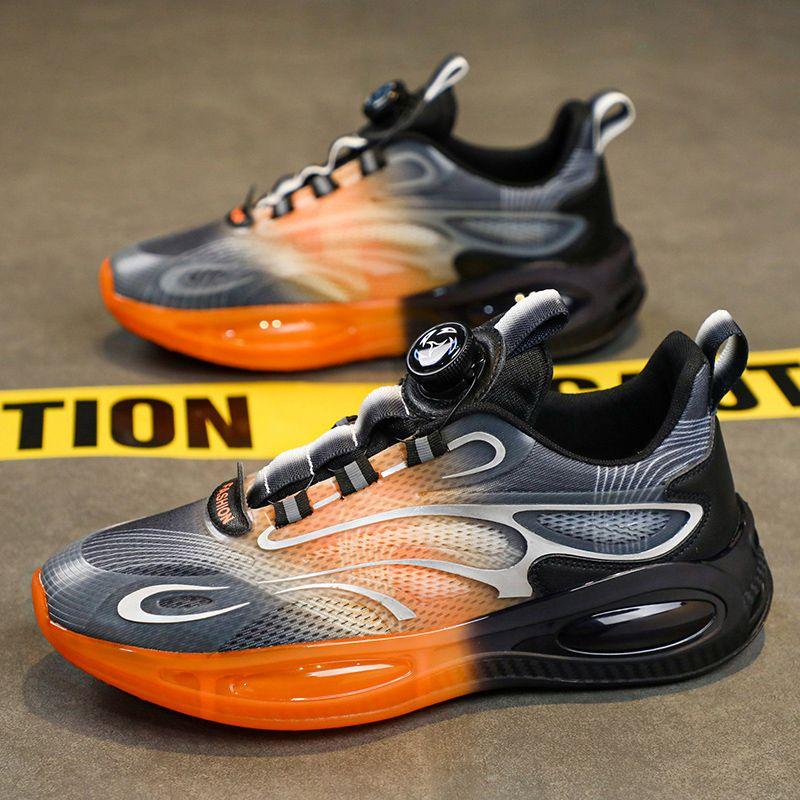 Slip-on Men's Casual Sneakers Thick Platform Mesh Male Shoes Stylish Comfortable Outdoor Y2k All Brands Designer Walking Unisex