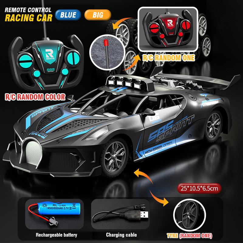1/18 RC Auto Vysokorychlostní Drift Sportovní Auta Dálkově Ovládané Vozidlo Sportovní Závodní Auto Hračka Model Dětské Hračky pro Kluky Dárky k Narozeninám