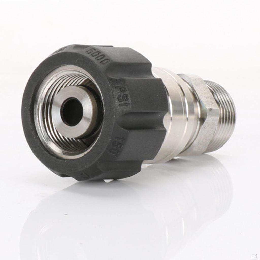 2pcs High Pressure Washer Adapter Convert M22 To 3/8-inch Cleaning Replacement Car