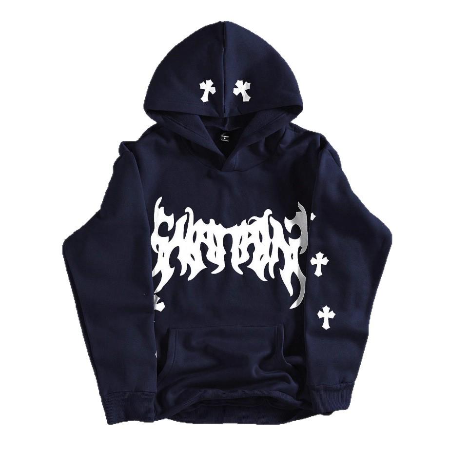 Autumn Unisex Digital Print Hoodie - American Street Style Hip Hop Sweatshirt