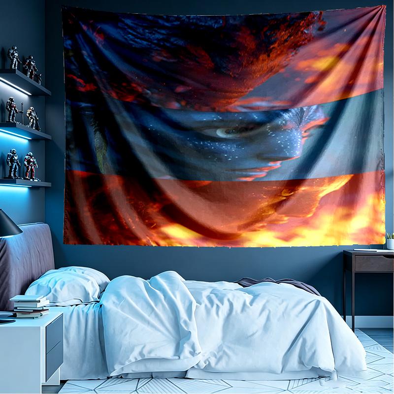 Arazzo con Stampa Avatar, Leggero da Appendere a Parete, per Camera da Letto, Dormitorio, Soggiorno, Decorazione Artistica per la Casa - Regalo di Compleanno o Natale per Amici