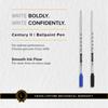 Cross Century II Black Premium Gift Boxed Ballpoint Medium Ballpoint Perfect for and Other Special Pen, Nib, High-Quality Oil-Based Pen. Gifts,