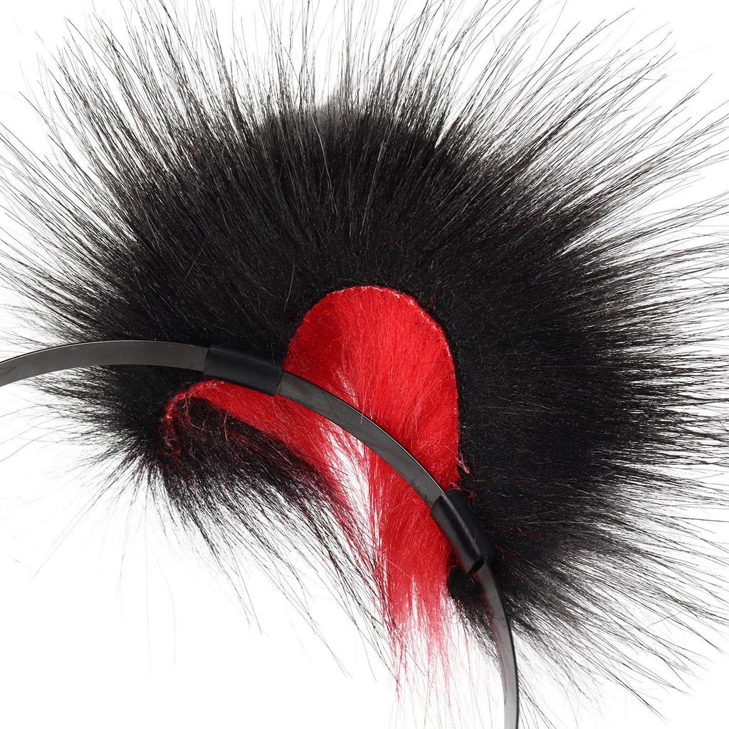 Cross-Border Adjustable Fox Ears Halloween Cosplay Plush Headband