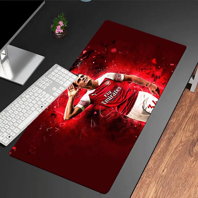 Tappetino Mouse Momento Celebrativo Arsenal, Base in Gomma, Tappetino Mouse per Giocatori e Uso Ufficio, Scrivania da Gioco, Tappetino Facile da Pulire Regali di Natale per Fan