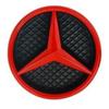 1X·3D ABS Car Front Grille Badge for Mercedes Benz W204 2006-2012 B/V class 2005-2010 Cover Star Logo Grid hollowed-out label QK7