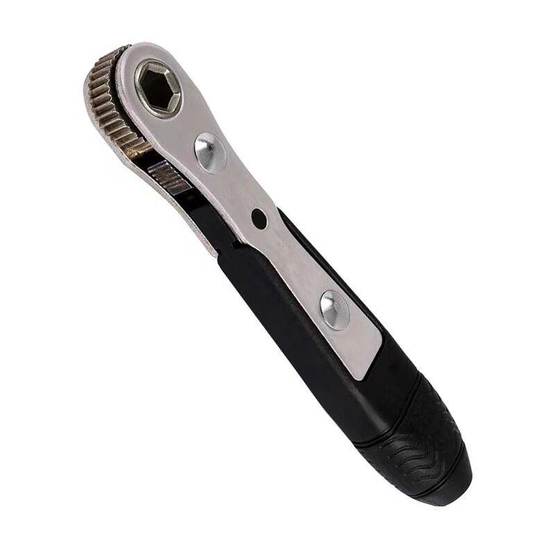 

Улучшенная 36-зубчатая мини-отвертка с двойной головкой и трещоткой, реверсивная и компактная, экономящая труд