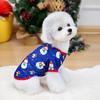 Halloween Small and Medium Dog Sweater Christmas Pet Clothes Bicycles Thanksgiving Dog Clothes Thin