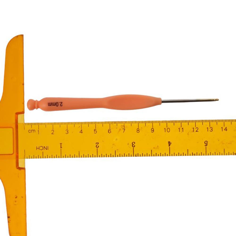 8Pcs 0.8mm-20mm Crochet Hooks Set As Shown In The Picture 0.8mm-20mm  for DIY Yarn Weaving Tools