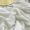 Cartoon Cotton Linen Summmer Blanket Breathable Adult Child Quilt for Summer Washable Air Conditioning Comforter Lightweight