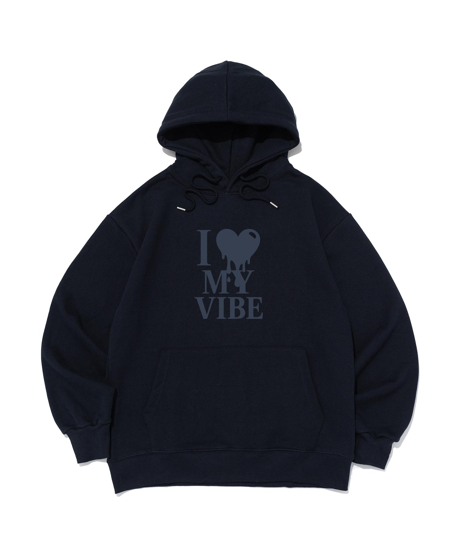 Road Road Melting Heart Vibe Hoodie (Navy) Navy/S (No Brushed Fabric)