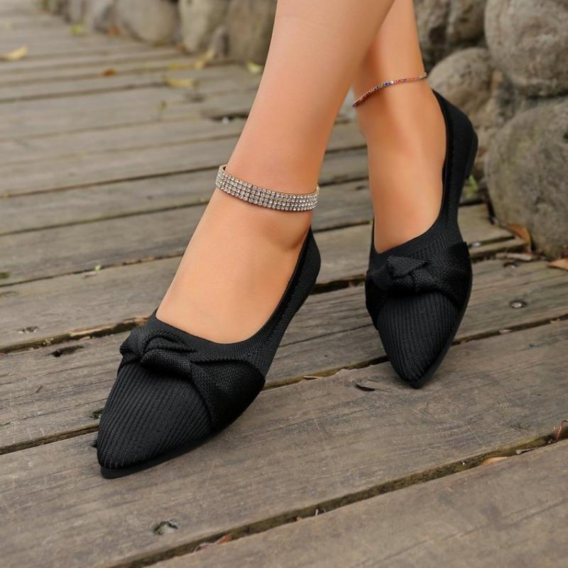 2025 Spring New Women Flat Shoes Sexy Shoes Comfortable Shallow Mouth Slip-on Casual Shoes Plus Size