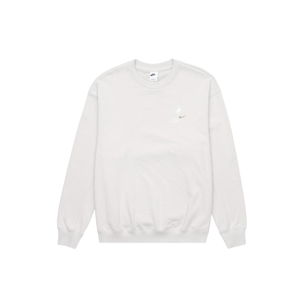 New Nike Sportswear FW23 Sweatshirt Men's Light Bone FV8457-072
