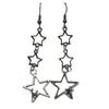Cross-Border New Fashion Star Earrings: Hollow Five-Pointed Star Accessories for Women