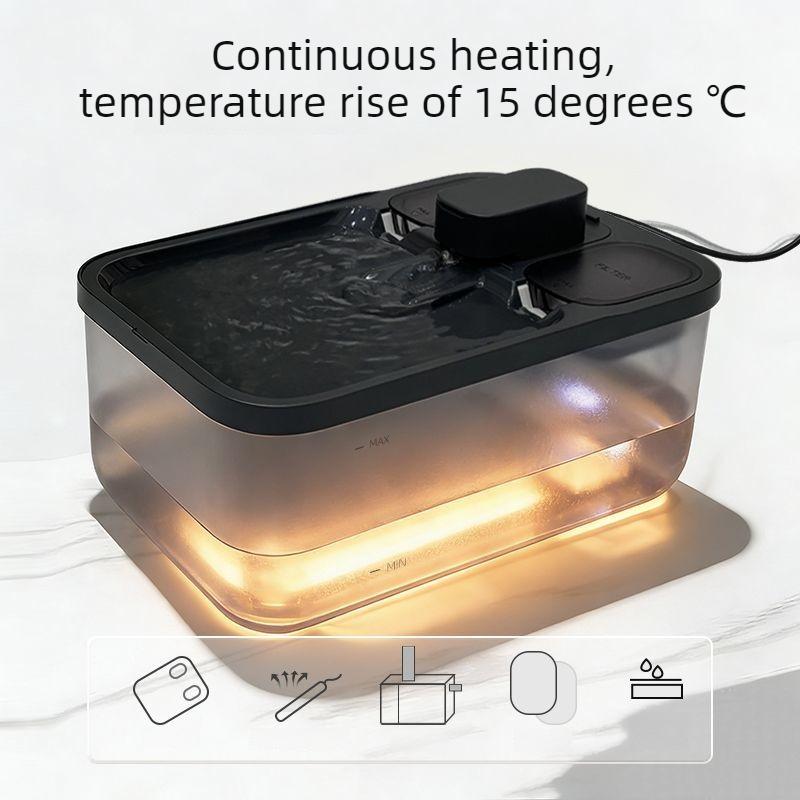 

Pet Water Dispenser Pets Water Fountain Auto Filter Cat Dog Water Circulation Dispenser Feeder Mute Cat Drinker Bowl Dispenser 14.5X19.3X28.7CM