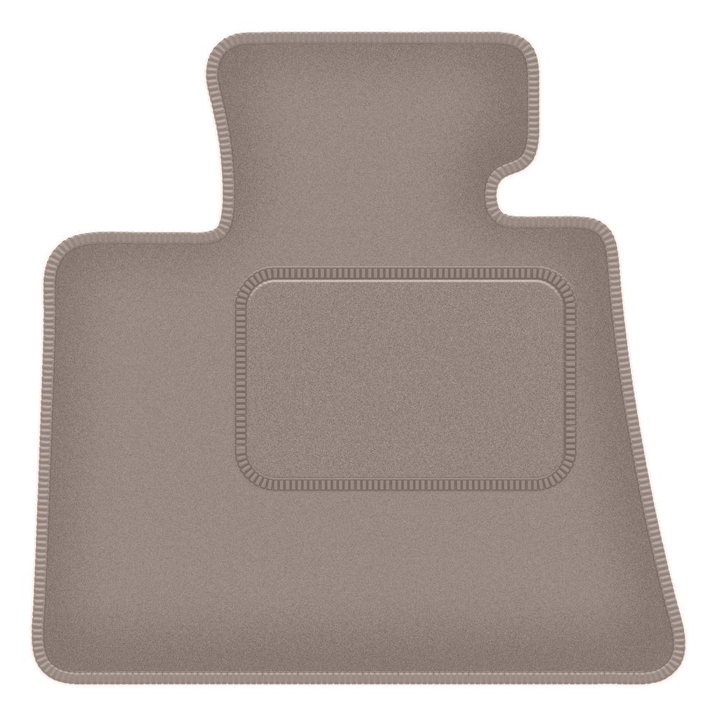 Beige driver's mat for: BMW X7 G07 5-seater (2018-)