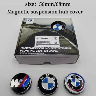 4 STUKS 56/68 mm Zwevende Wielnaafdopjes Voor 50ste Verjaardag – Past op E39 E46 E60 F10 F30 G20 X3 X5 (Auto Naaf Accessoires)