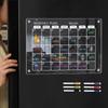 Klarer Monatskalender Memo Magnetische Planungs-Notiztafel Premium Notiz-Schwarzbrett-Set Küche