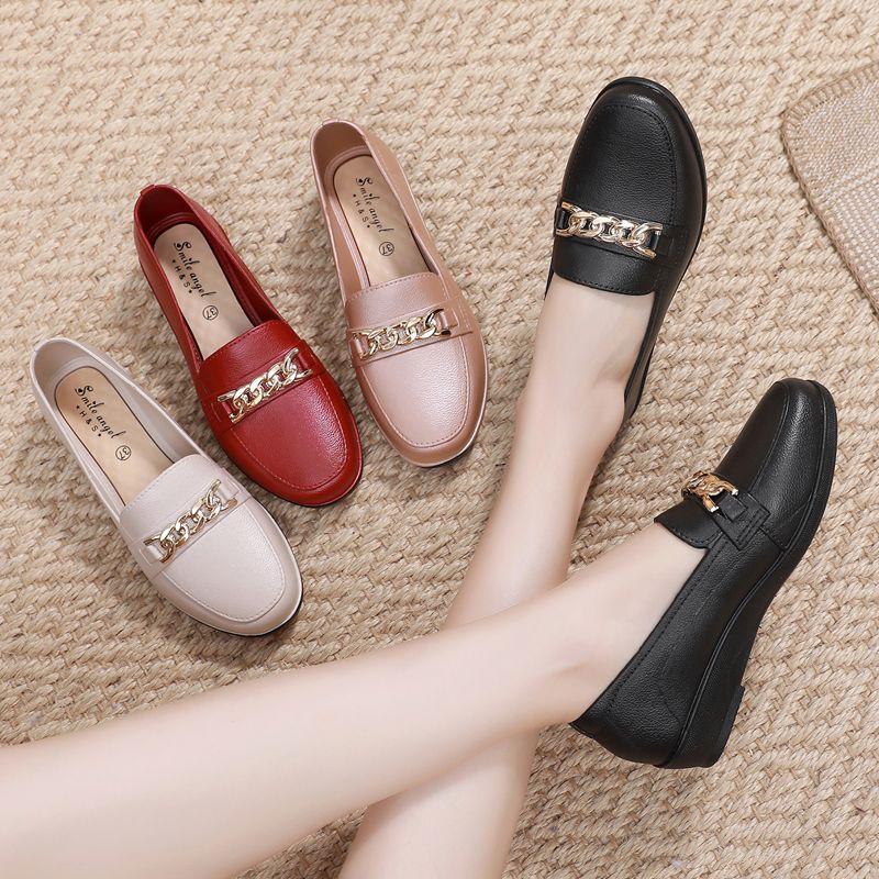 

New Fashion Waterproof Flat Shoes Breathable, Anti-Slip All-Season Work Shoes, Comfortable Slip-On Chef Shoes