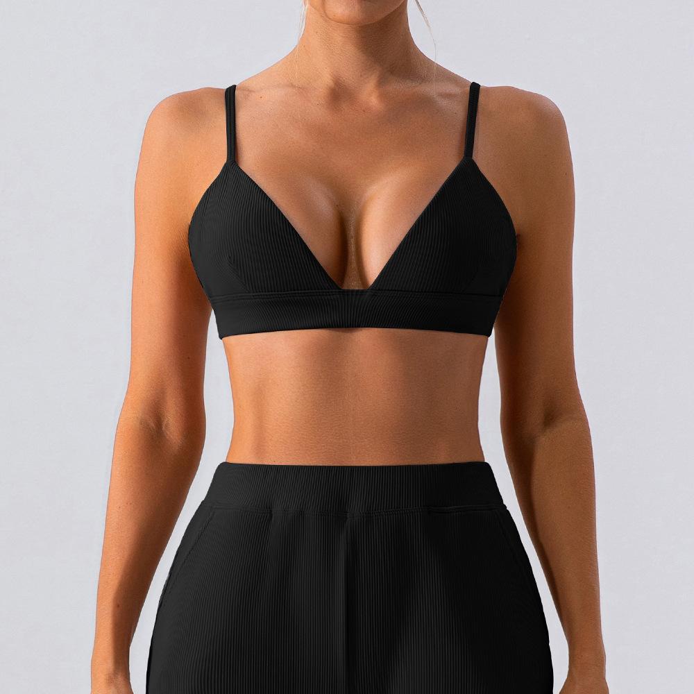 

Спортивный бюстгальтер для йоги с открытой спиной и ощущением «обнажённости»: Быстросохнущий, Облегающий, для Бега и Фитнеса S